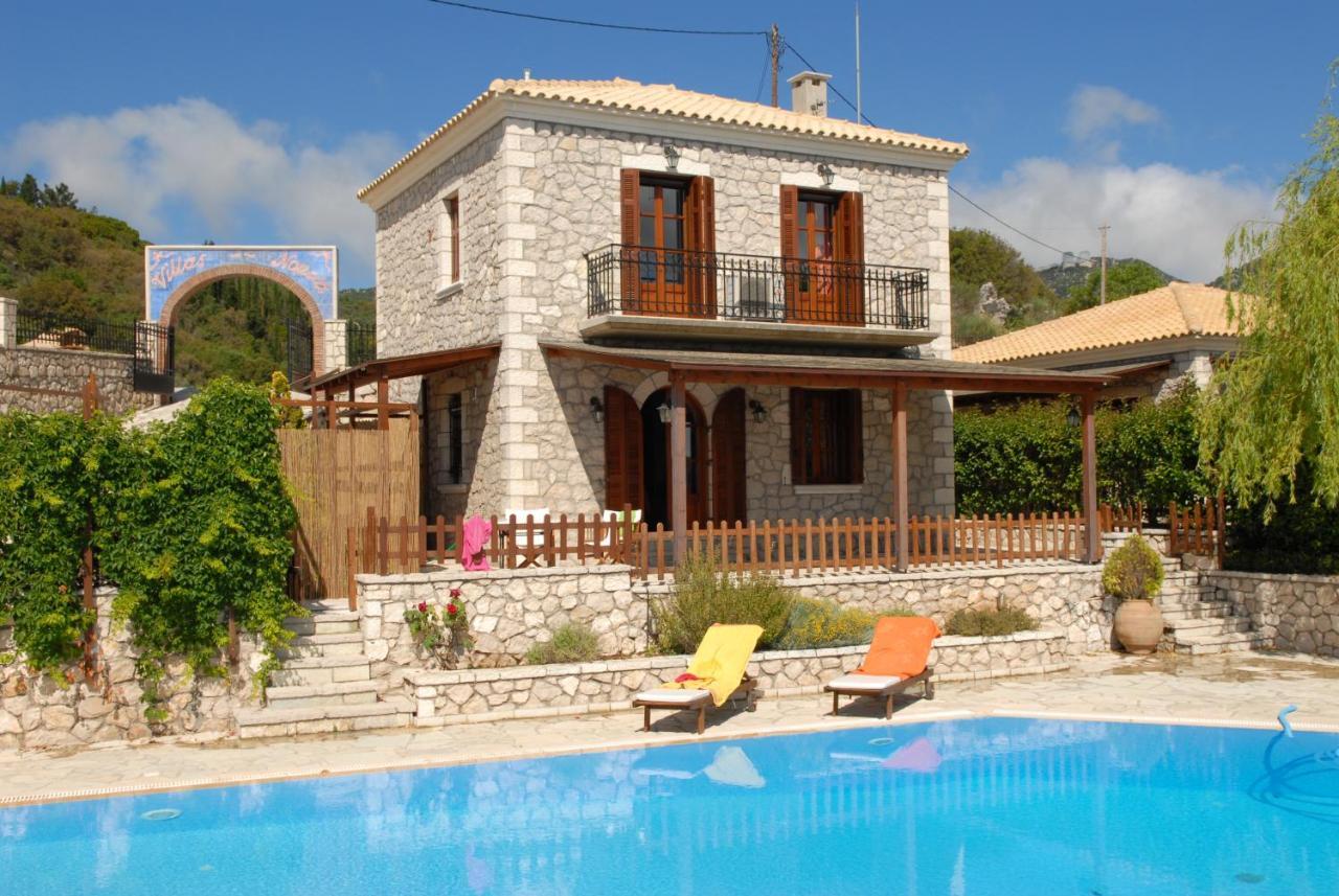 Lefkada Villas By Omikron Selections Vavkeri Bagian luar foto