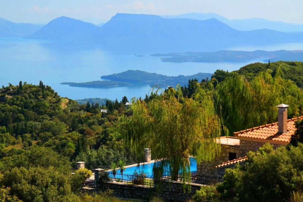 Lefkada Villas By Omikron Selections Vavkeri Bagian luar foto