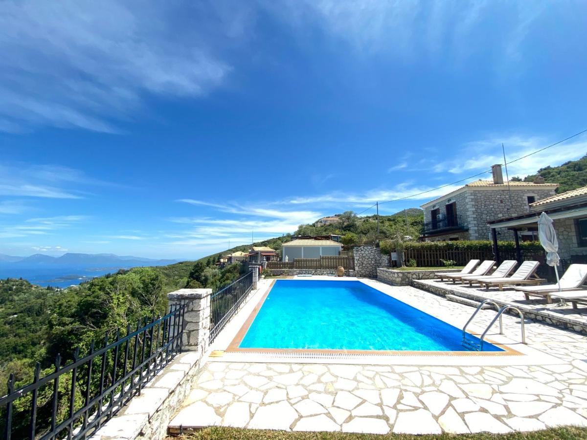 Lefkada Villas By Omikron Selections Vavkeri Bagian luar foto