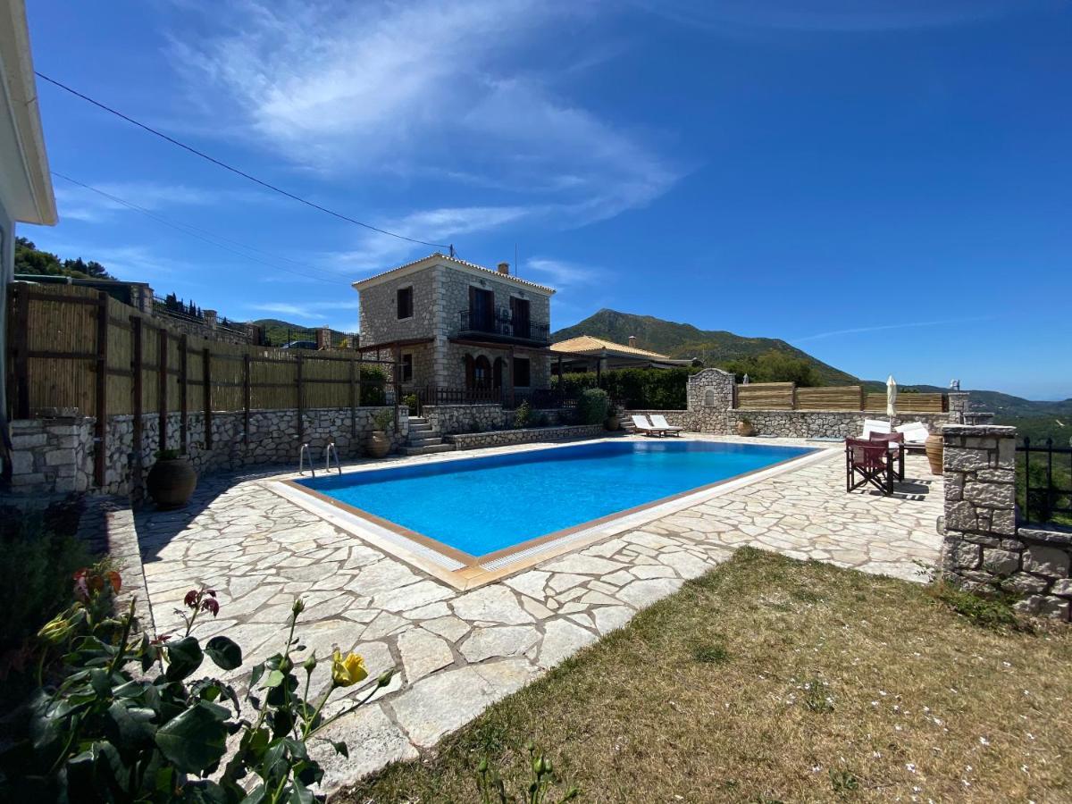 Lefkada Villas By Omikron Selections Vavkeri Bagian luar foto
